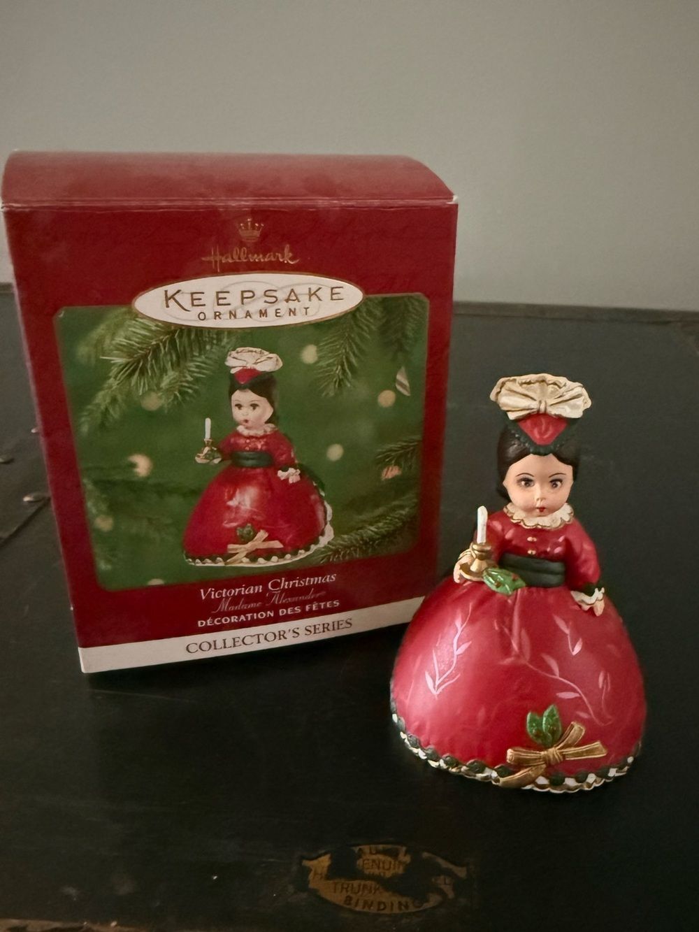 2001 VICTORIAN CHRISTMAS In Box Hallmark Ornament MADAME ALEXANDER Candle